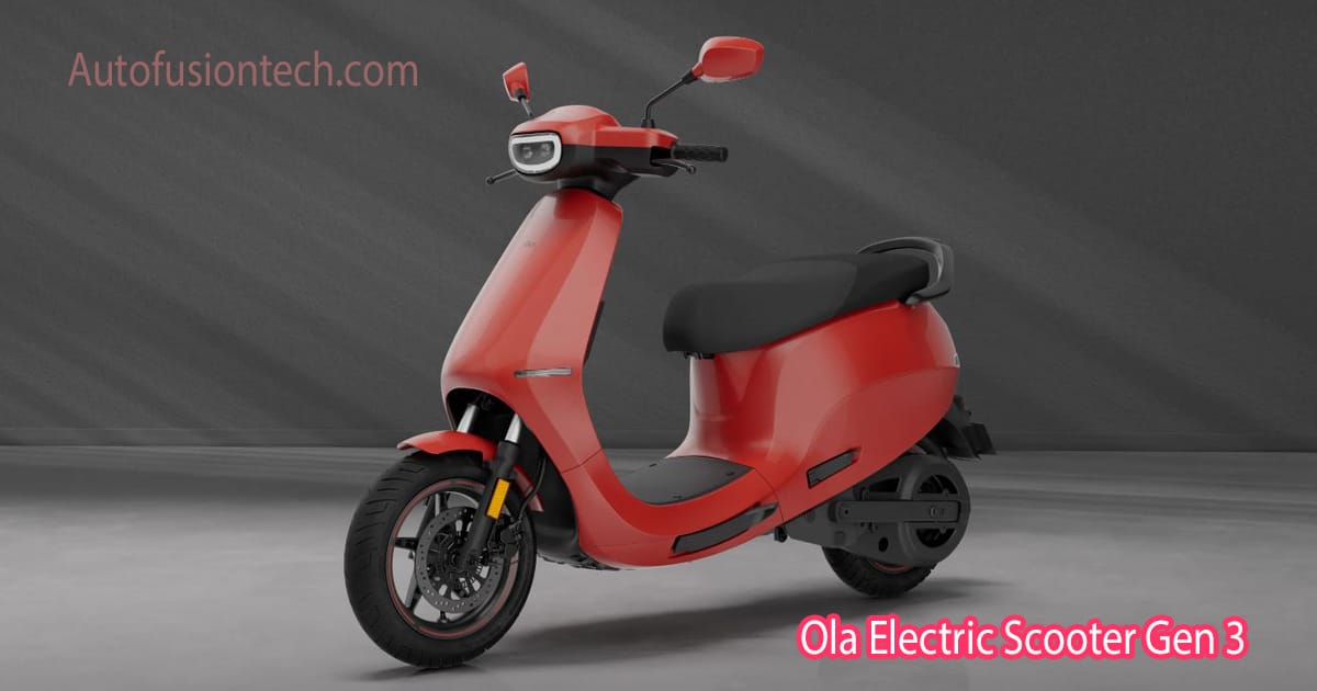 Ola Electric Scooter Gen 3